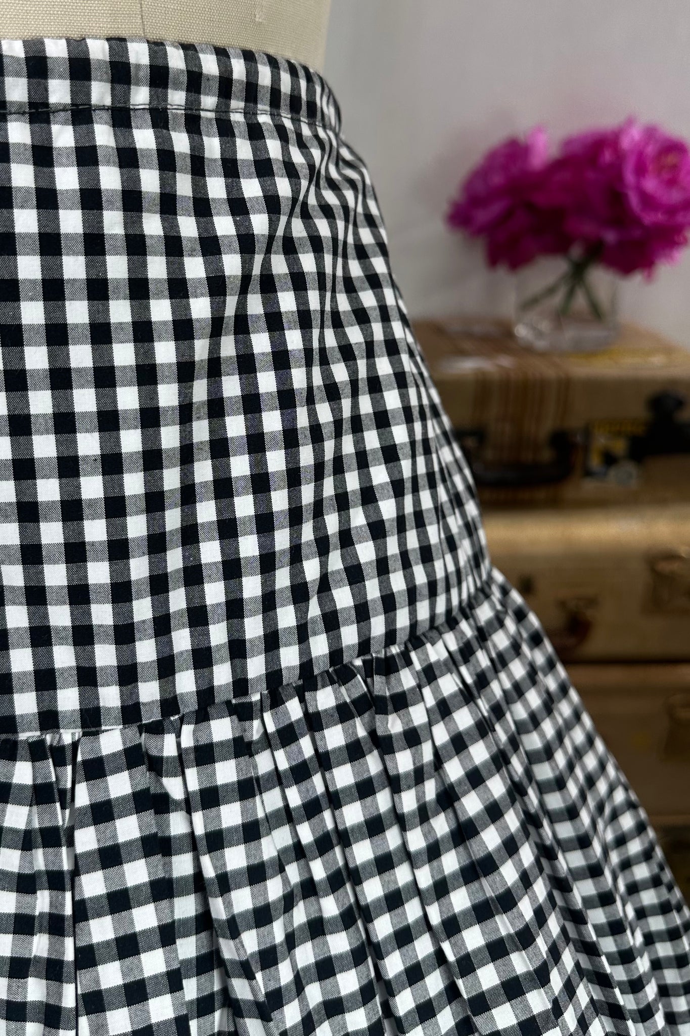 The Gingham Gathering Skirt