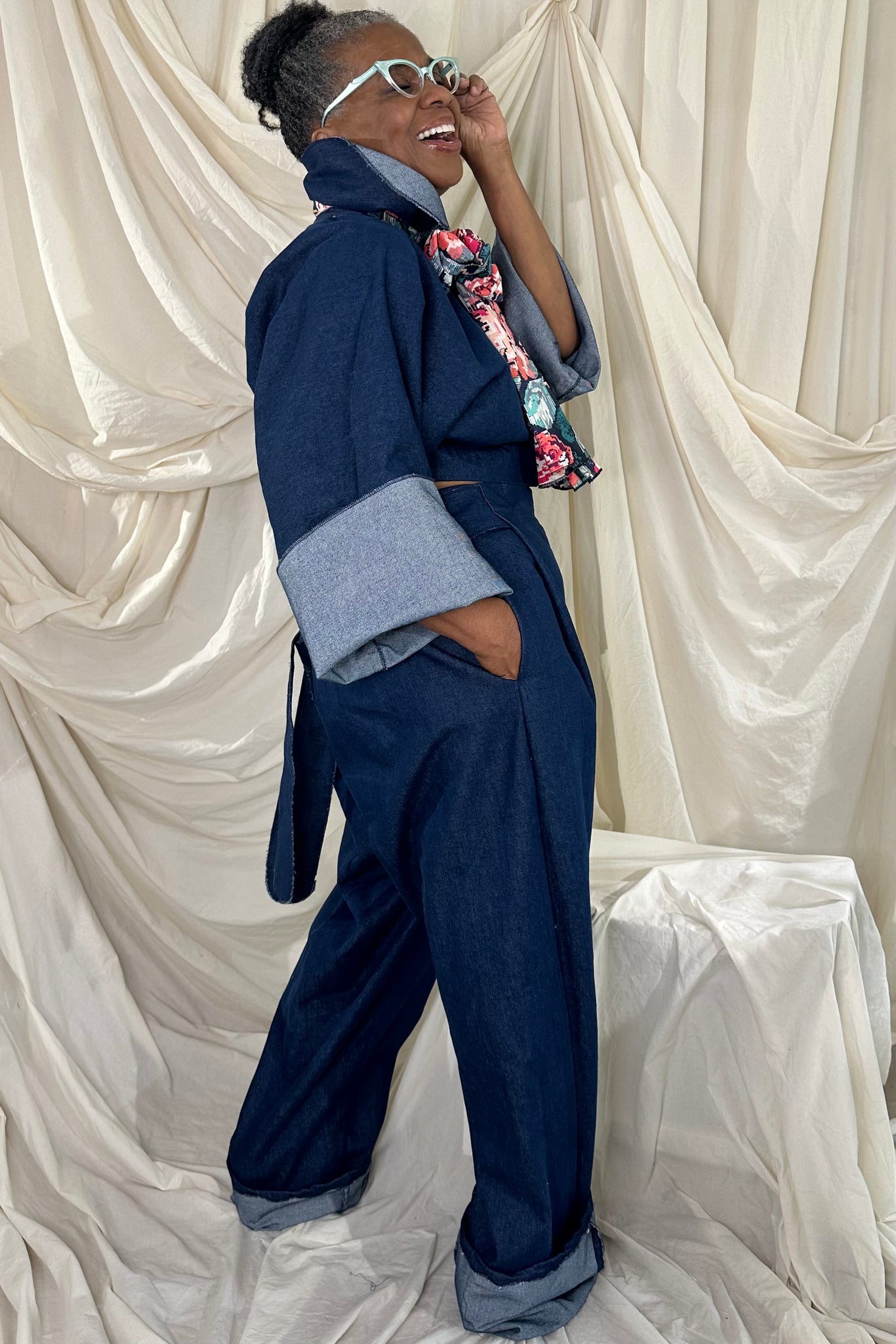 The Baggy Cuffed Trouser