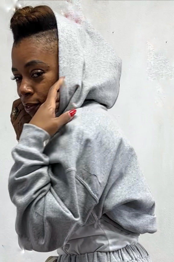 Hooded Mai Lin Sweat Shrug