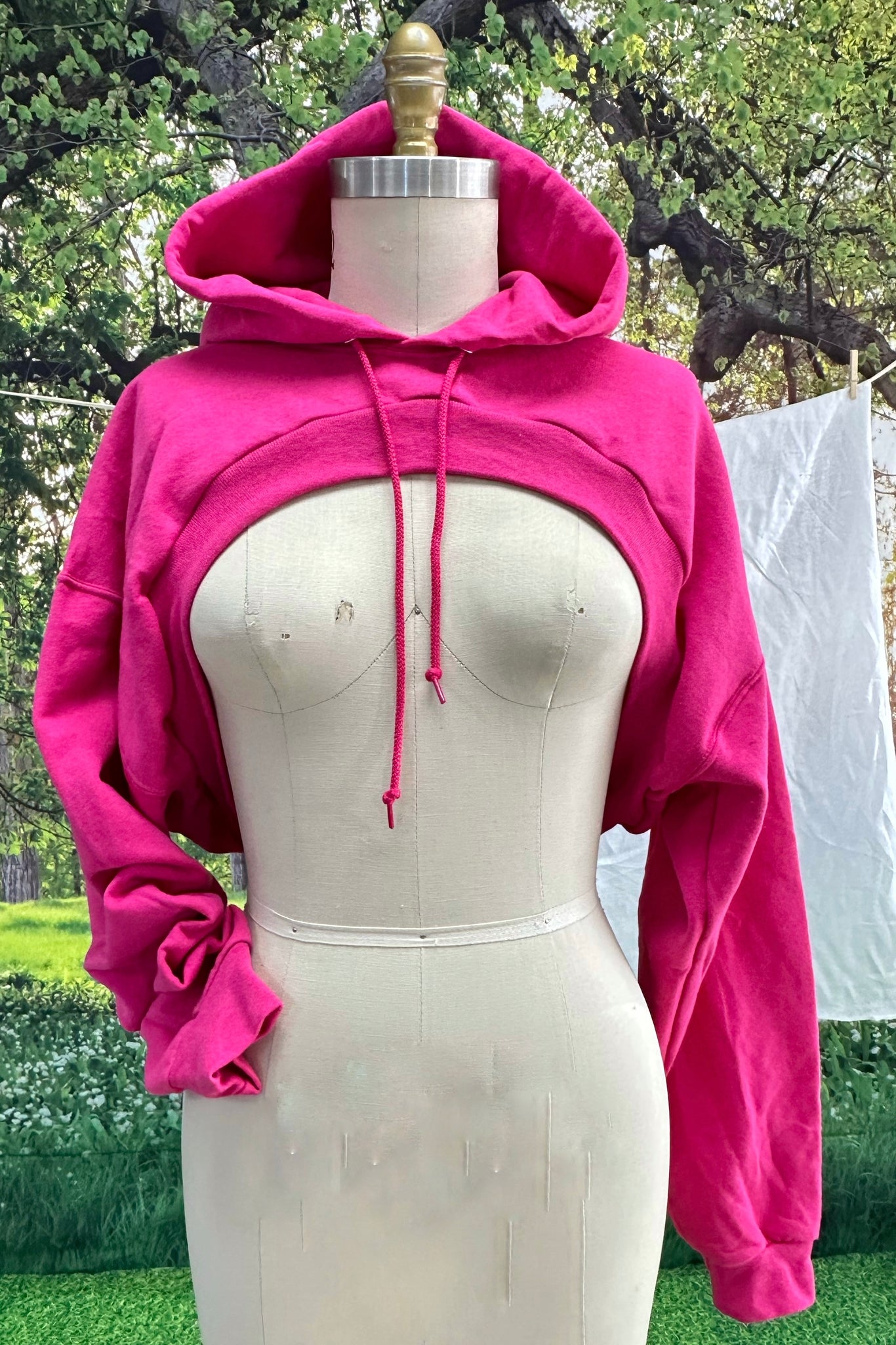 Hooded Mai Lin Sweat Shrug