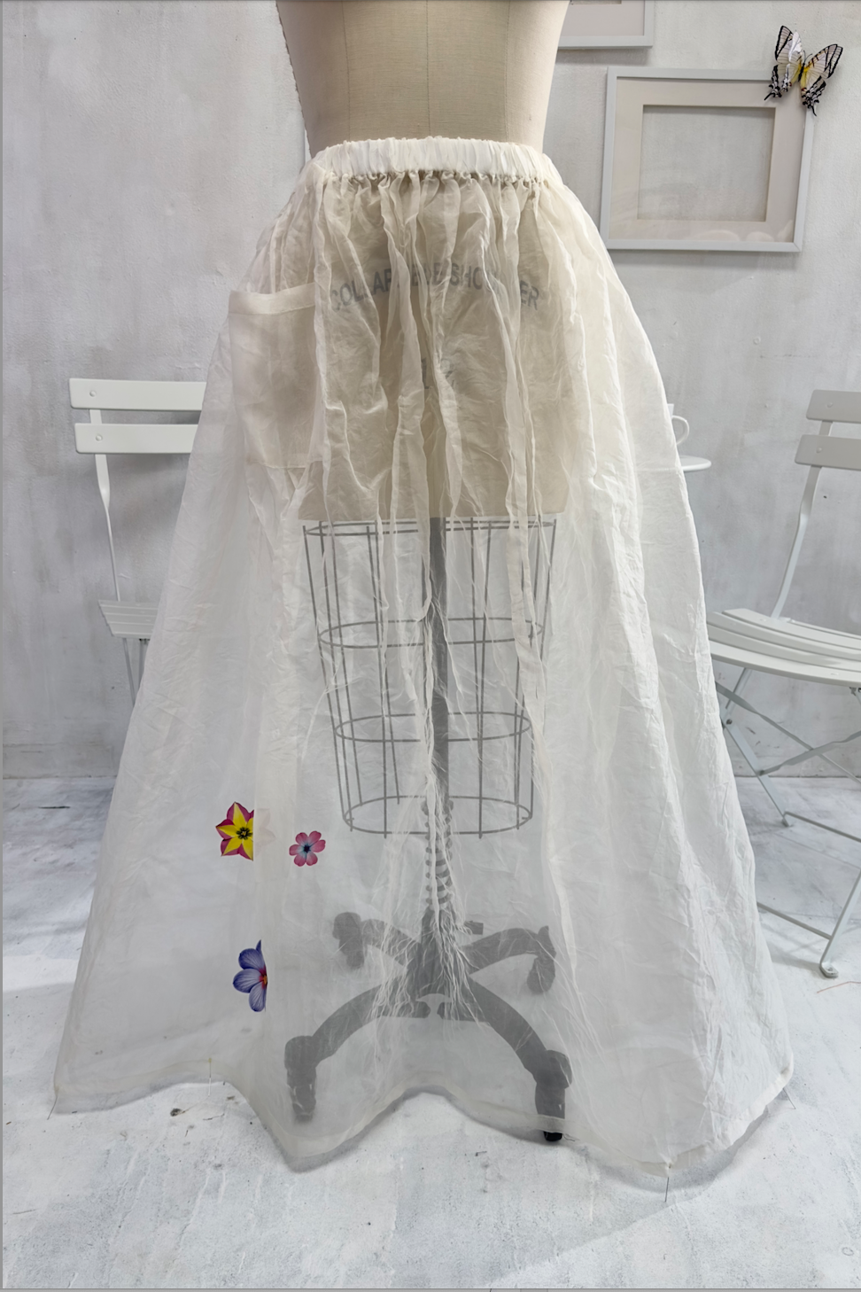 That Silk Column Skirt