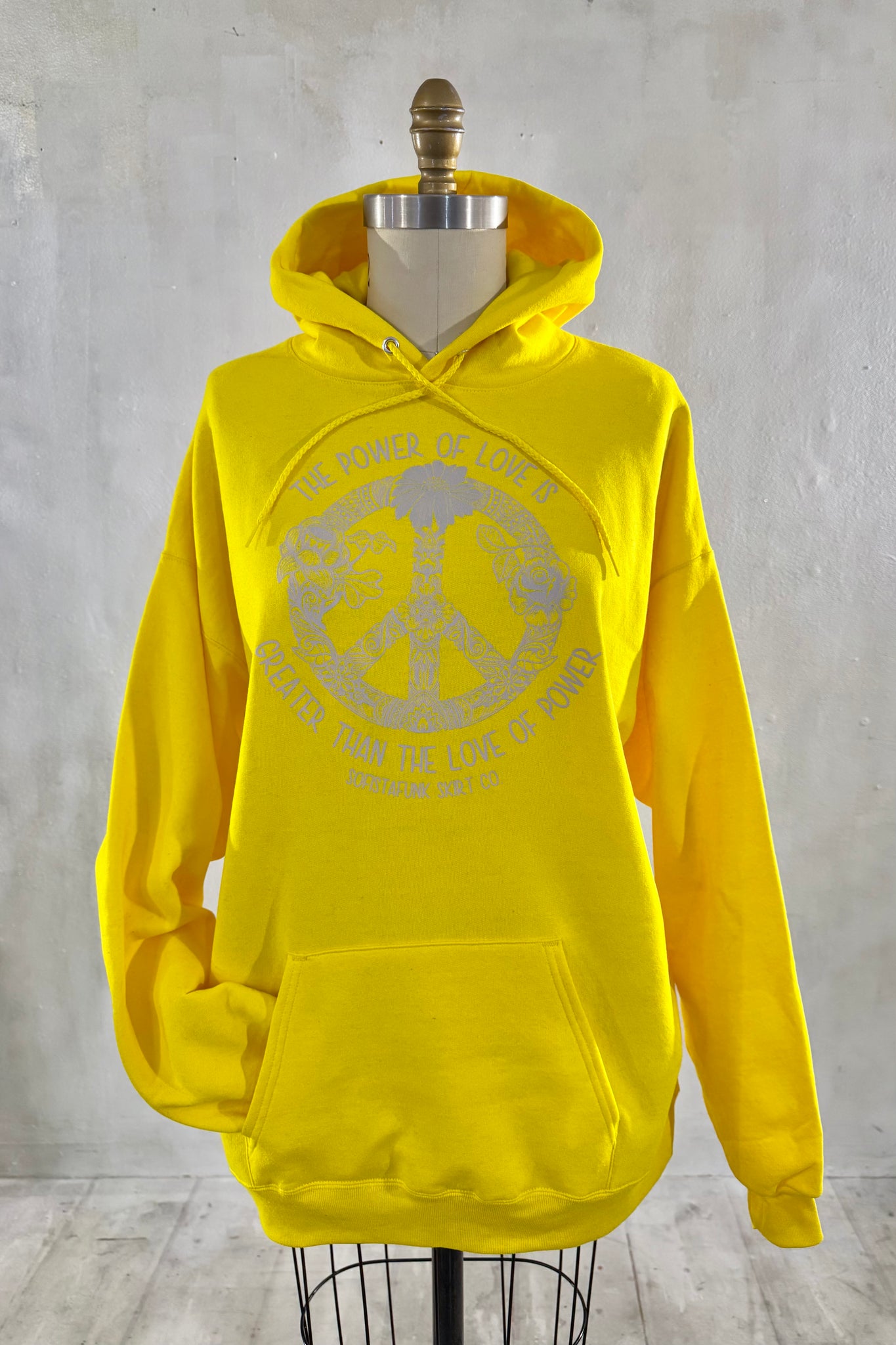 Power Of Love Hooded Pullover