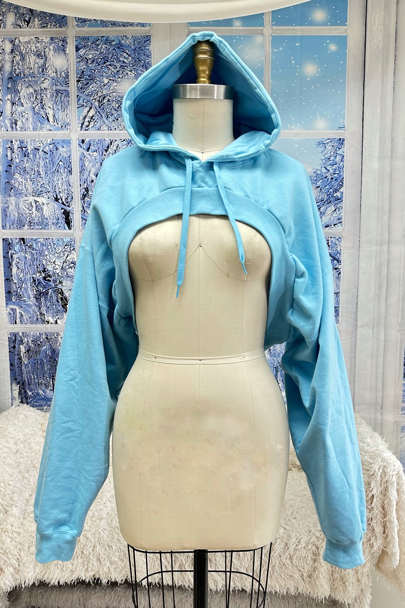 Hooded Mai Lin Sweat Shrug