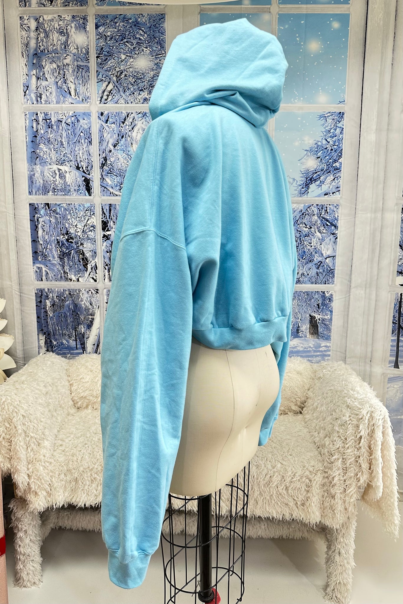 Hooded Mai Lin Sweat Shrug