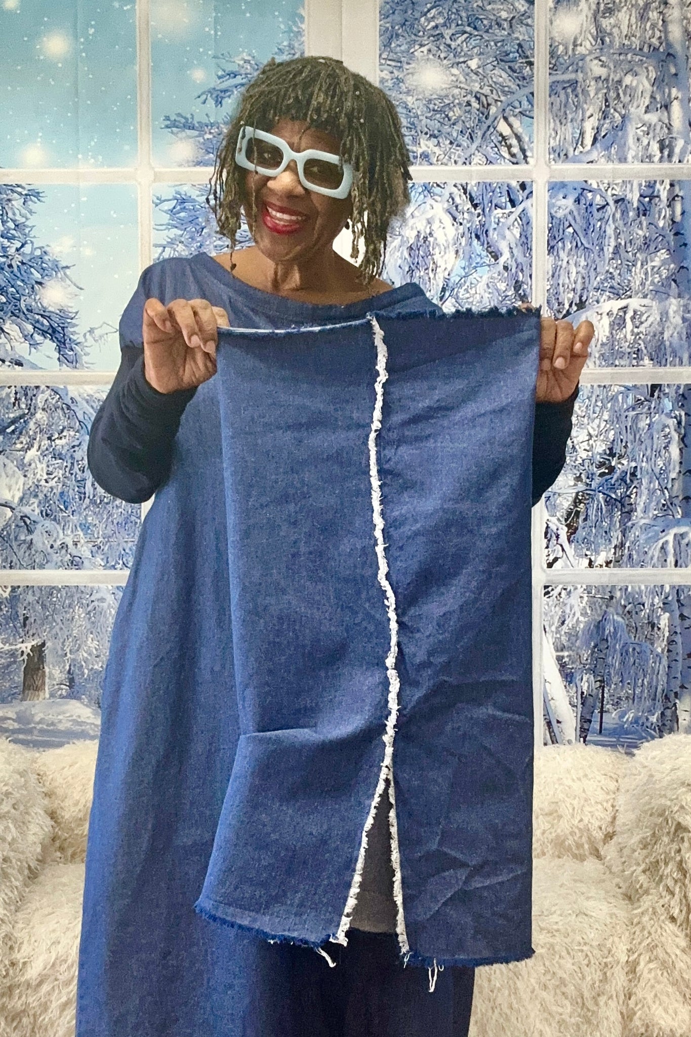 The AM PM Denim Dress (3Pc)