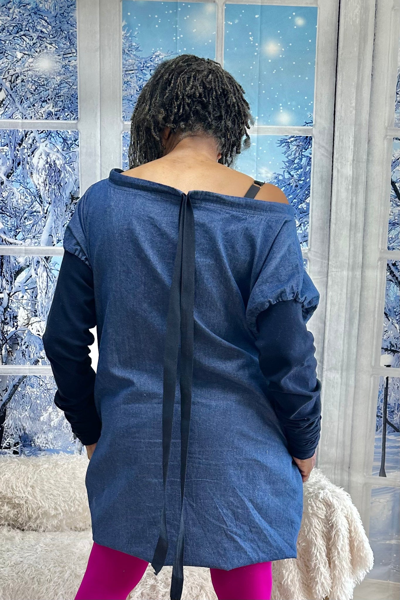 The AM PM Denim Dress (3Pc)