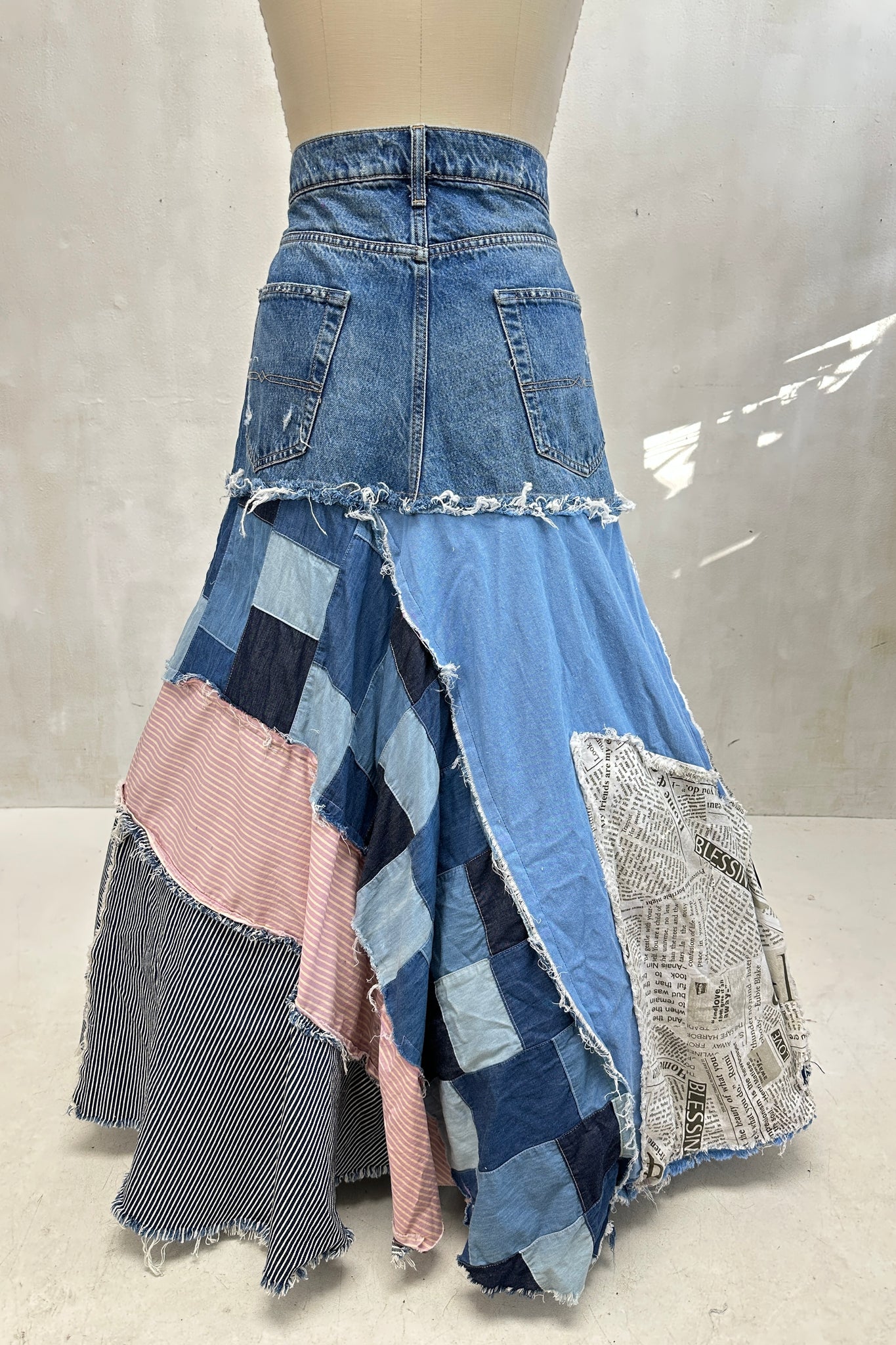 Denim and Friends Skirt - One Of 1