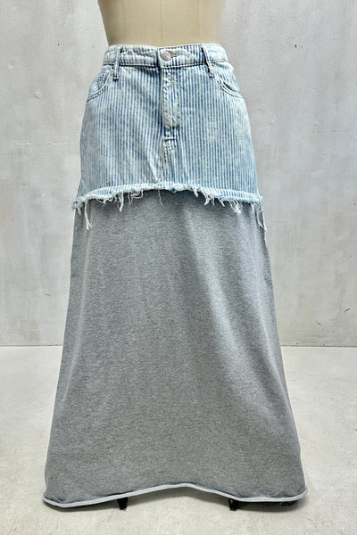Denim and Friends Sweat Skirt  B - One Of 1
