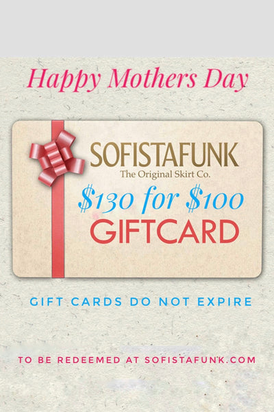 $130 Gift Card for $100 - Mother's Day Special