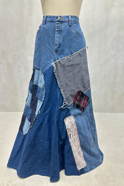 Denim and Friends Skirt - One Of One - E