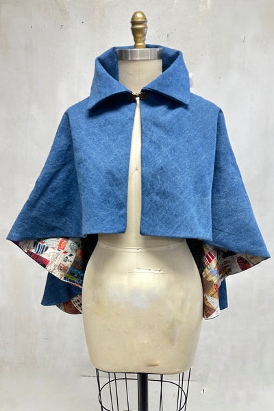Funky Little Reversible Wearing Cape - One Of One