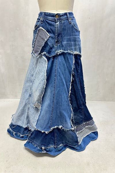 Denim and Friends Skirt - One Of One - F