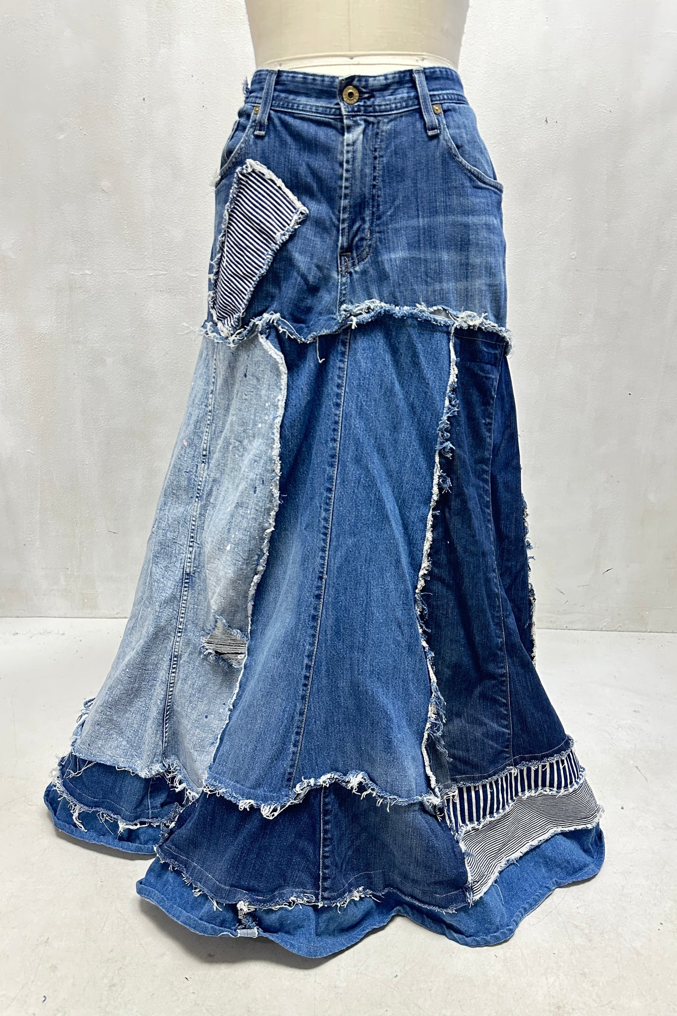 Denim and Friends Skirt - One Of One - F