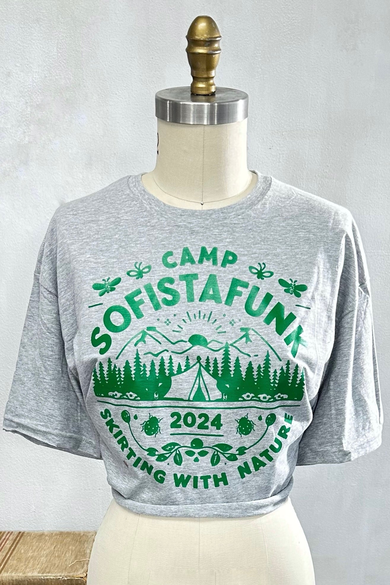 Cropped Camp Tee