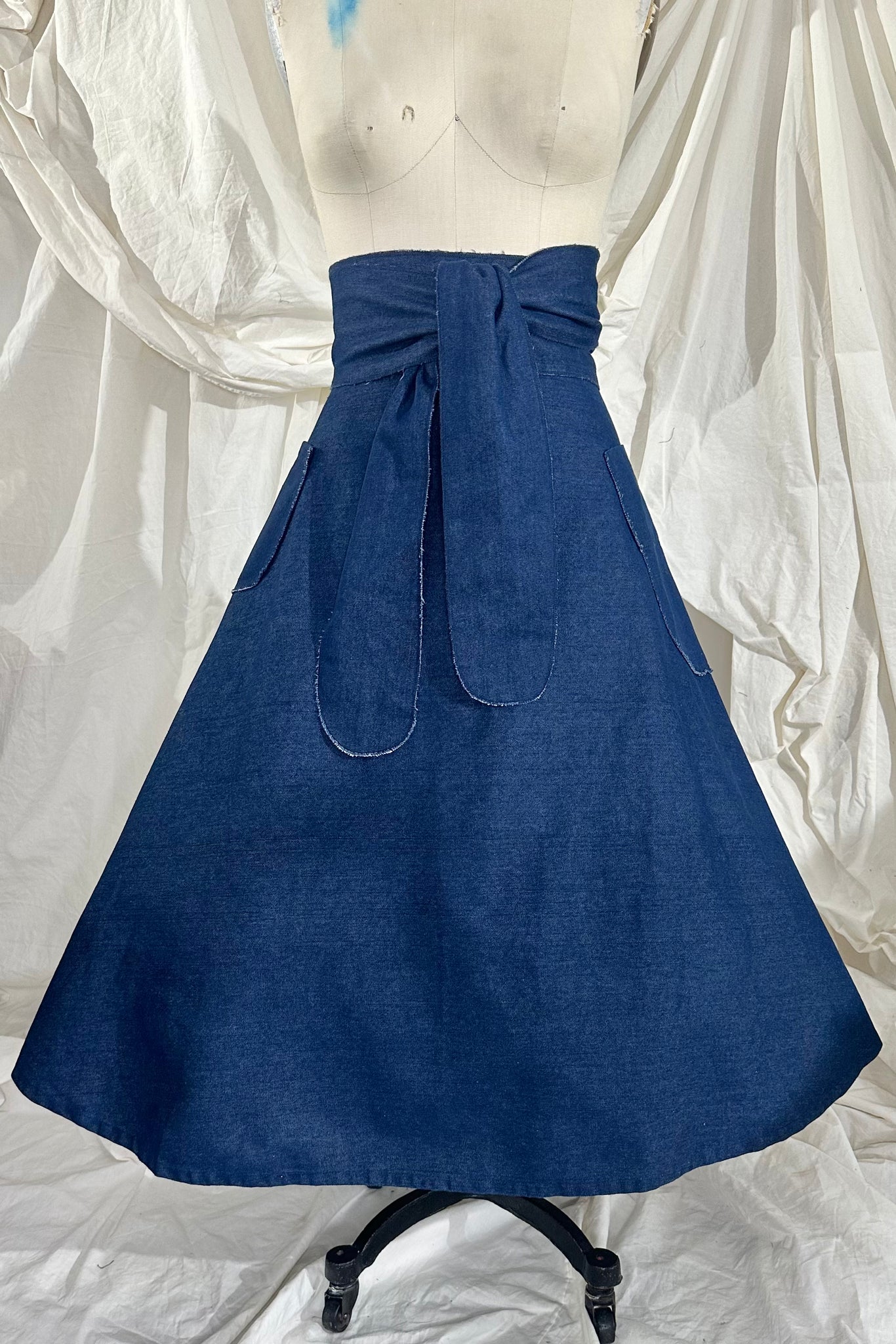 The Bell Bottom Wrap Skirt