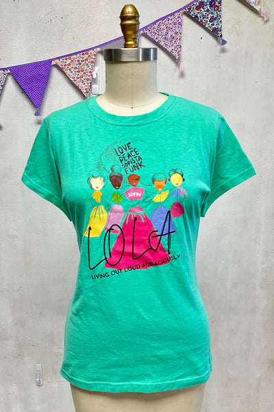 Ms. Lola's Society Fitted Tee (One Of One)