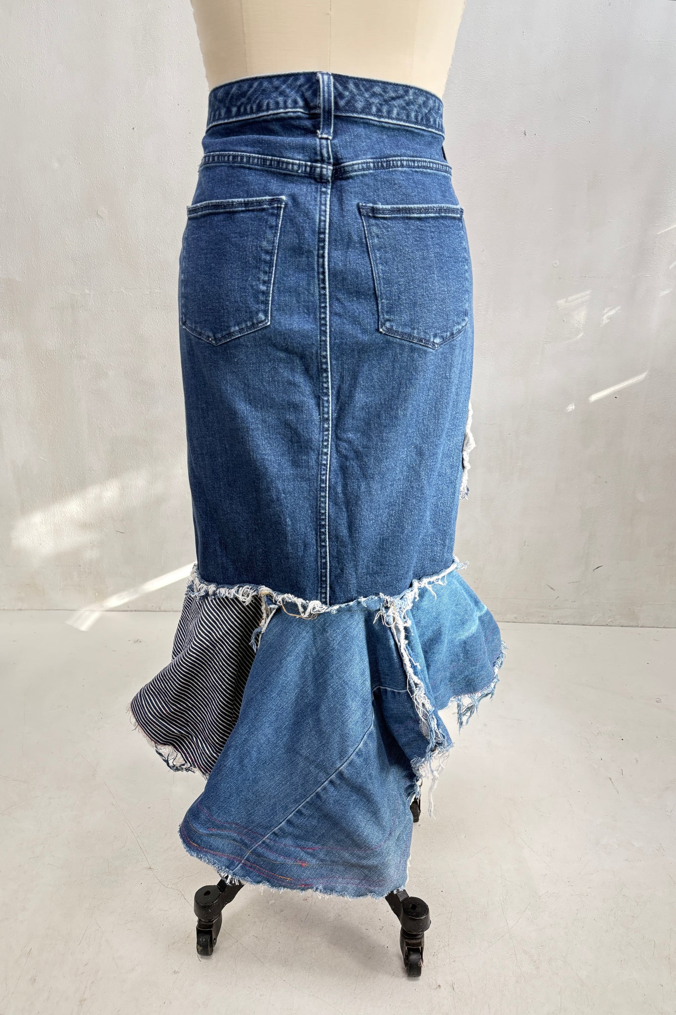 Denim and Friends Skirt -  (Fit To Flare) - One Of 1