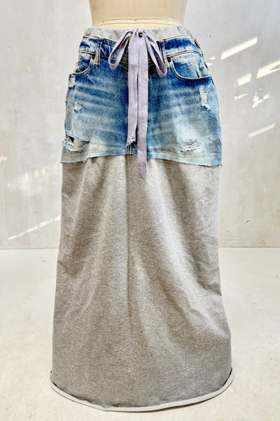 Denim and Friends Sweat Skirt  A - One Of 1