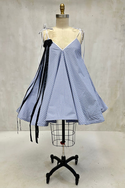 Gingham BLVD. Shortie Swing Dress