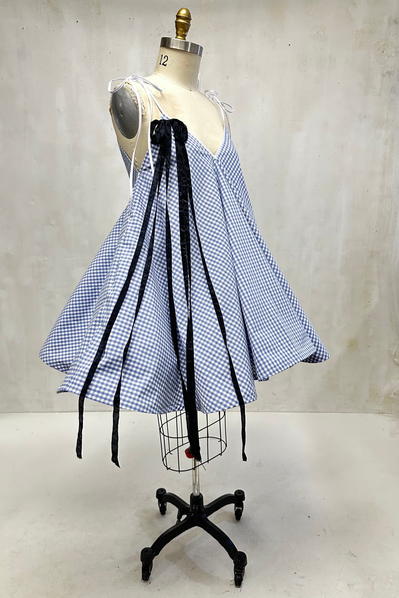 Gingham BLVD. Shortie Swing Dress