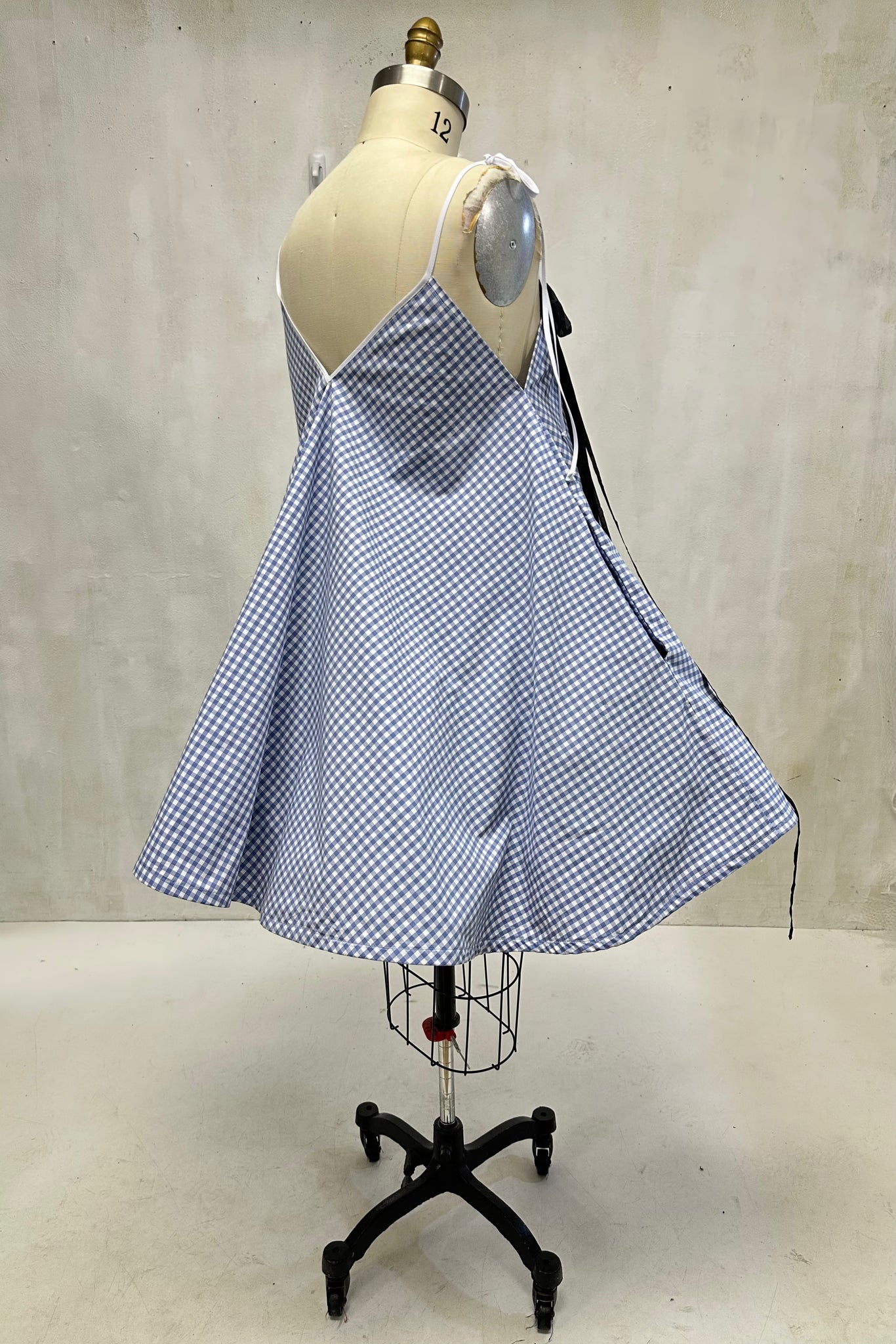 Gingham BLVD. Shortie Swing Dress