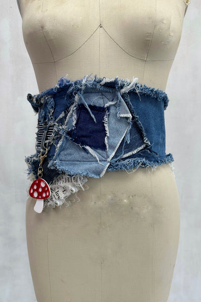 Waisted Denim Obi (Belt)