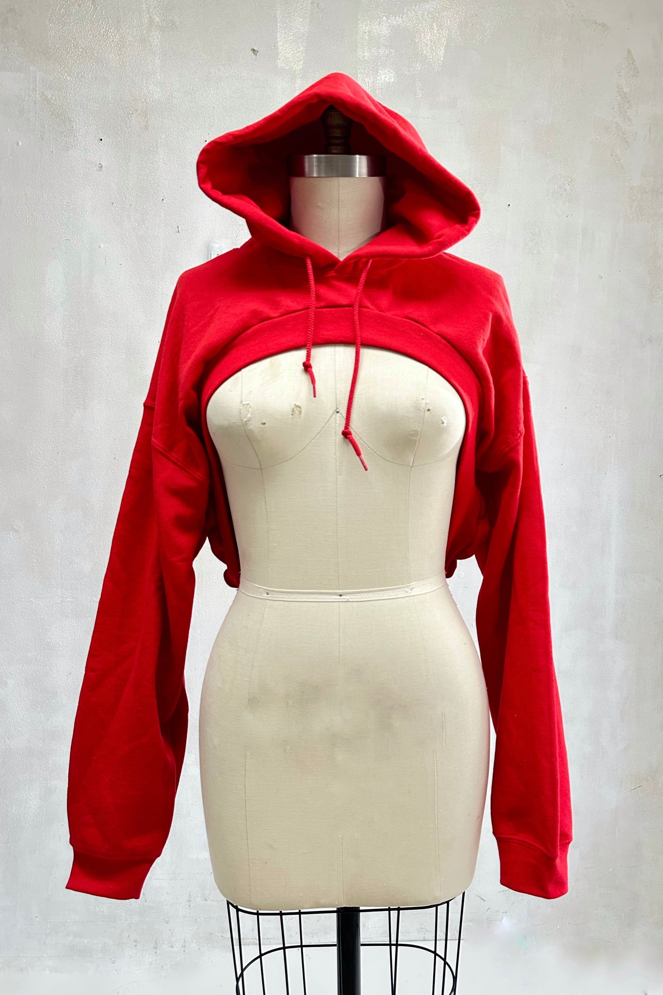 Mai Lin's Hooded Sweat Shrug