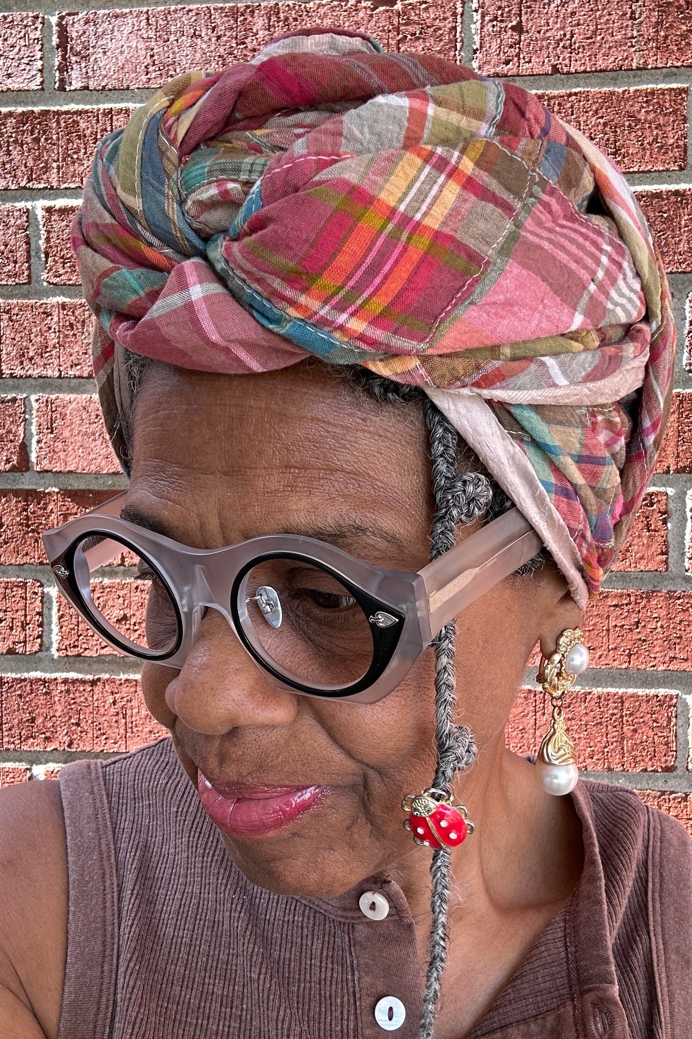 BFF Madras Headkerchief