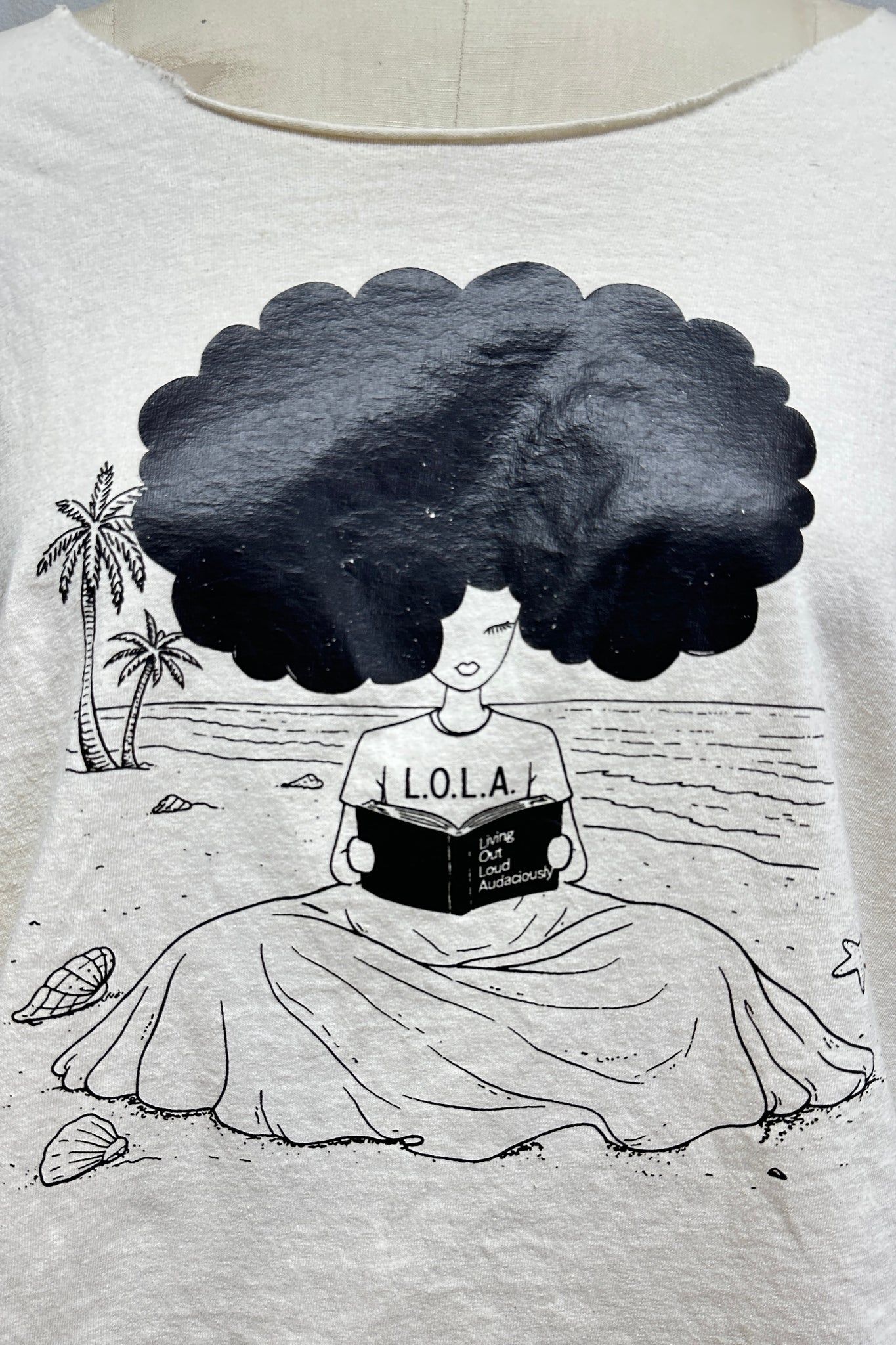 Color Me Lola Cropped Tee