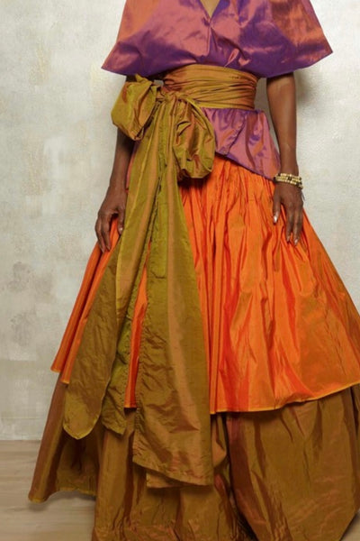 Big Bow Wrap Belt/Top