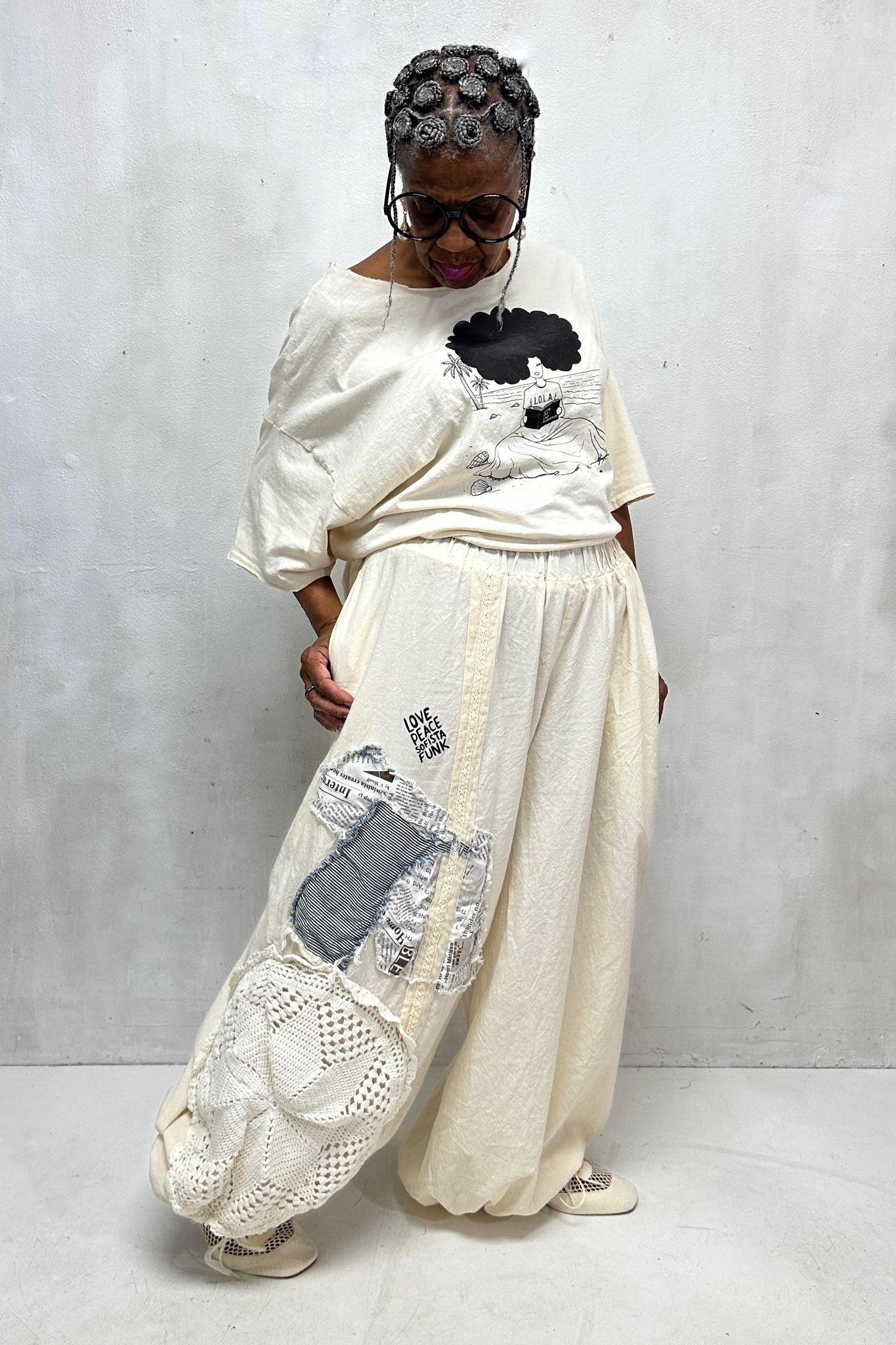 The Ivory Bloomer Pant