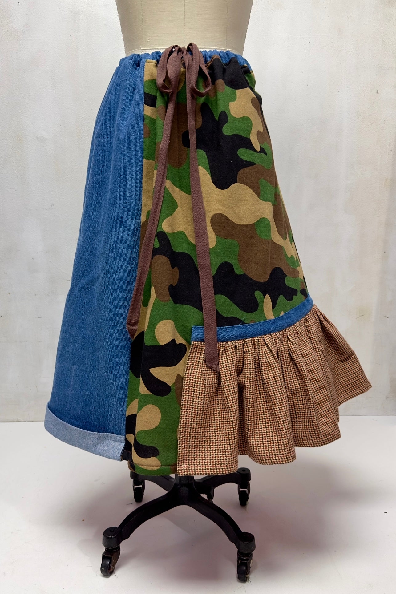 Kantha's Random Acts Of Fabrics Skirt