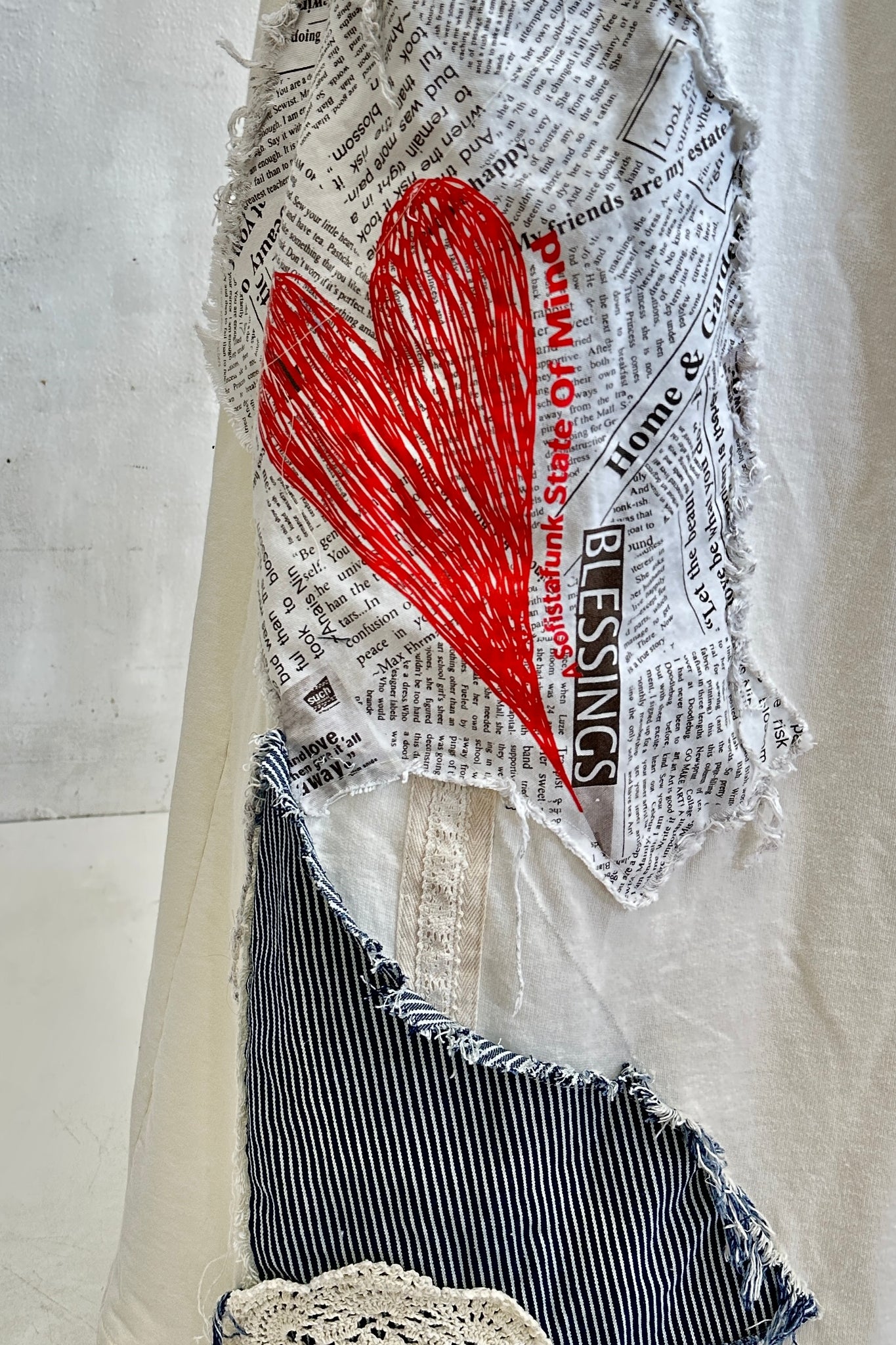 The AM PM Mixed Media Skirt