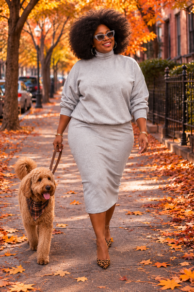 Mia's Midi Sweat Dress