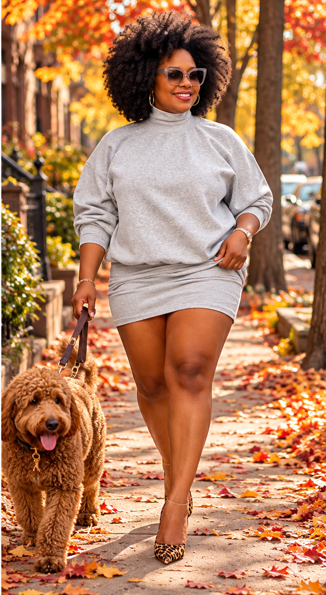 Mia's Midi Sweat Dress